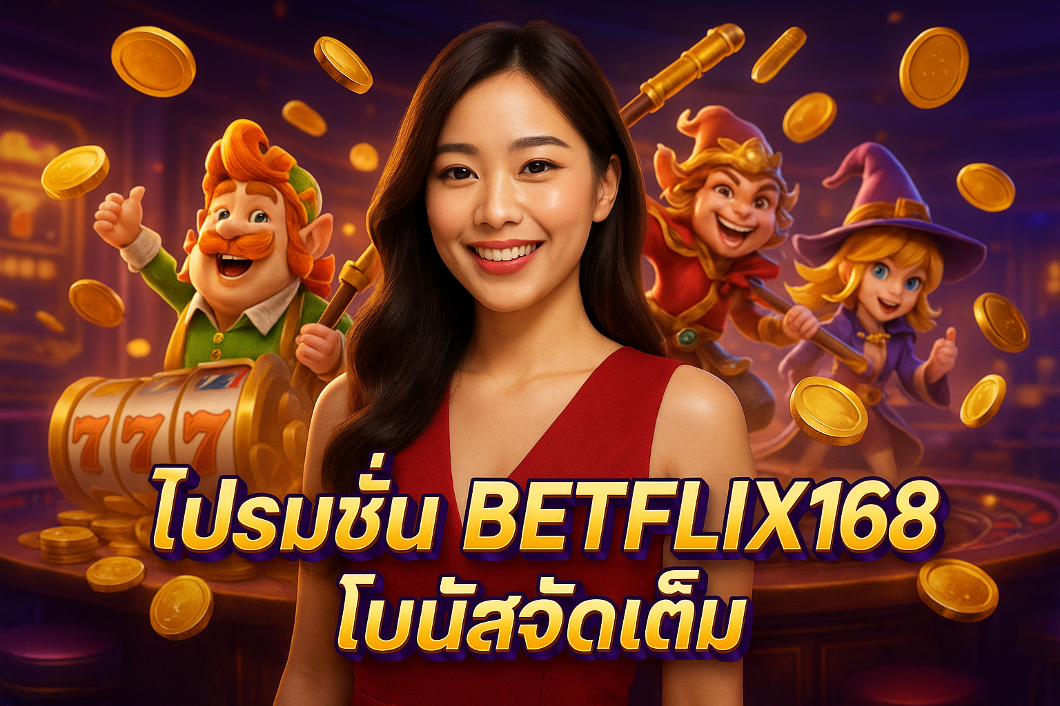 โปรโมชั่น BETFLIX168 โบนัสจัดเต็ม