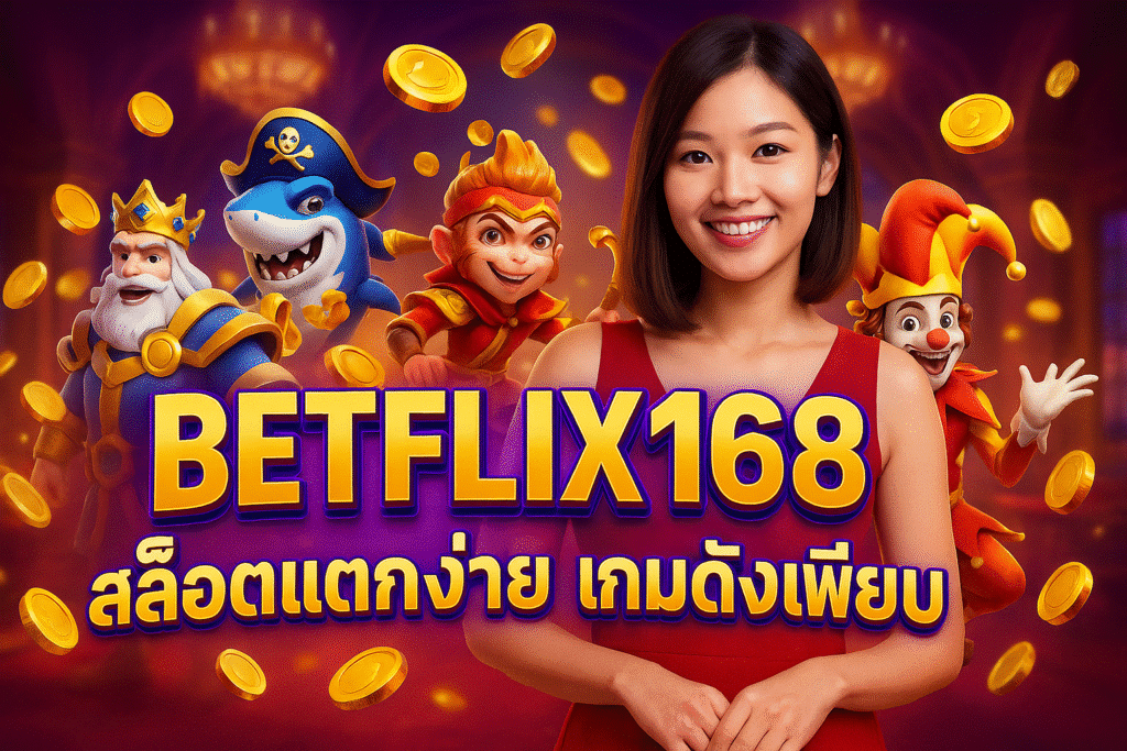 BETFLIX168 สล็อตแตกง่าย เกมดังเพียบ
